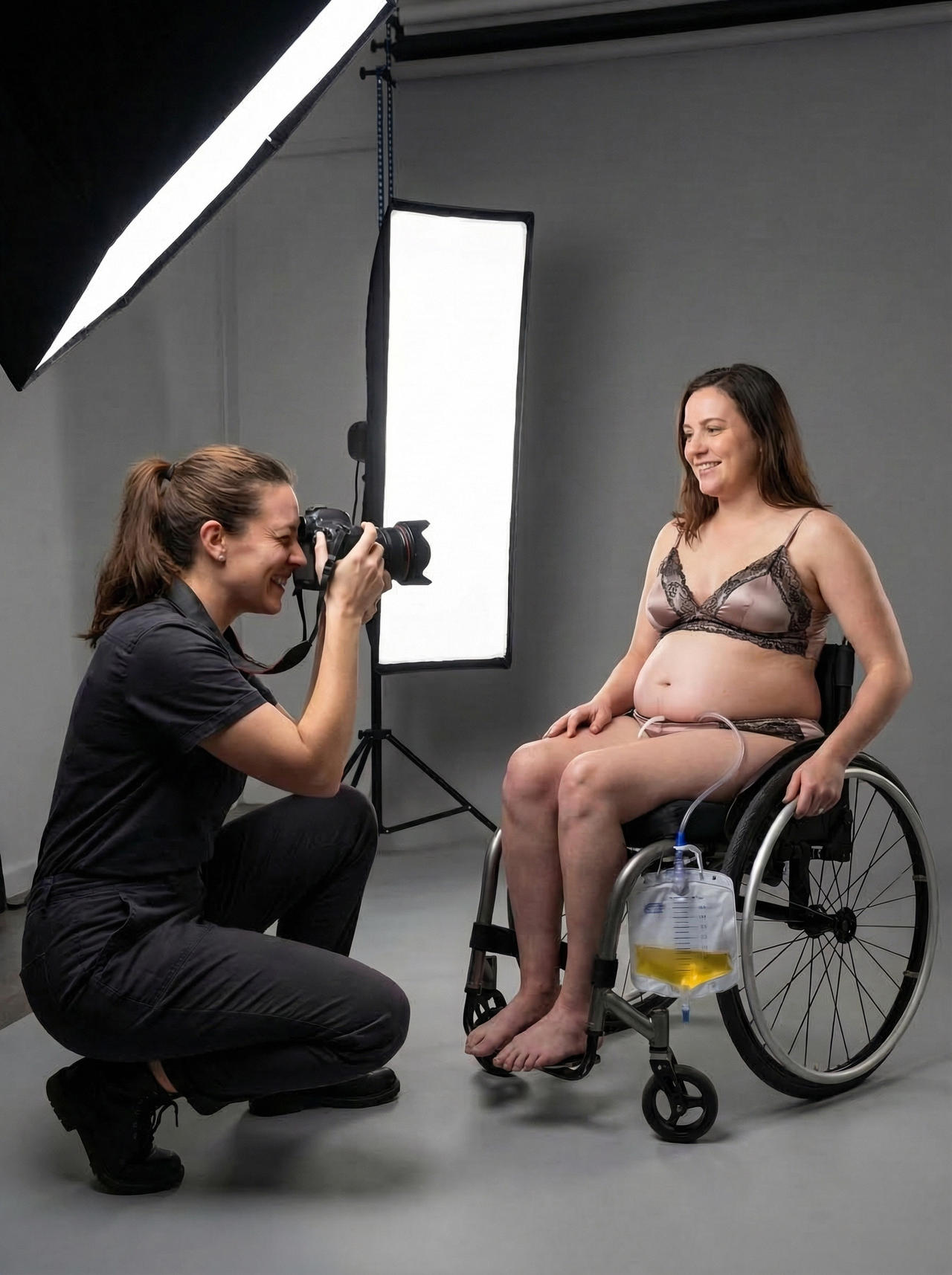 Is the photographer flirting with me?