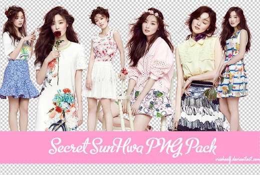 Secret SunHwa PNG Pack