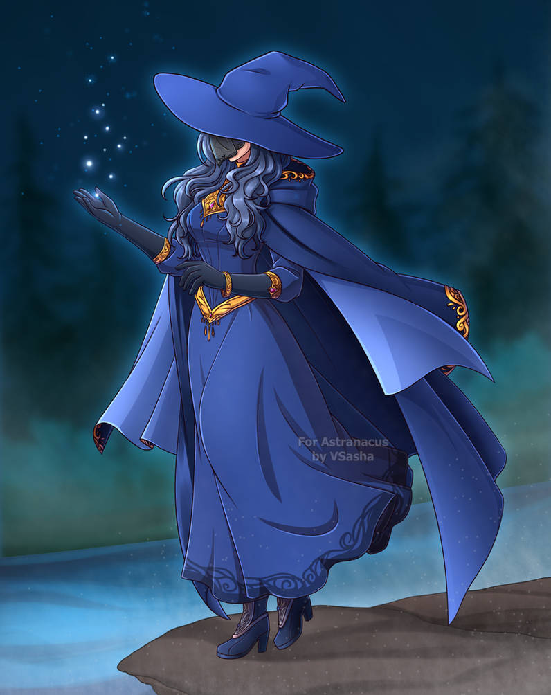 The Lady In Blue by VSasha on DeviantArt