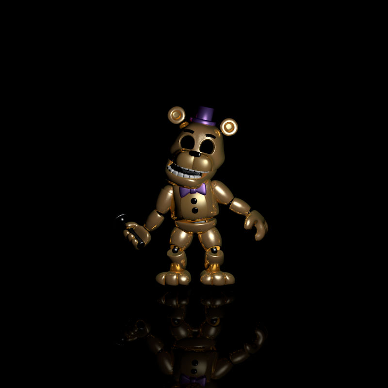 UCN Fredbear edit by LeoCAnimates on DeviantArt