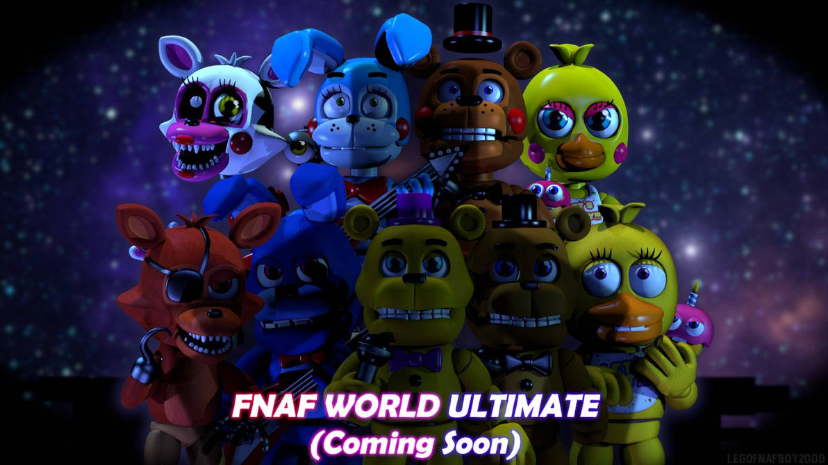 FNAF World Ultimate: Game Over Screen by Legofnafboy2000 on DeviantArt