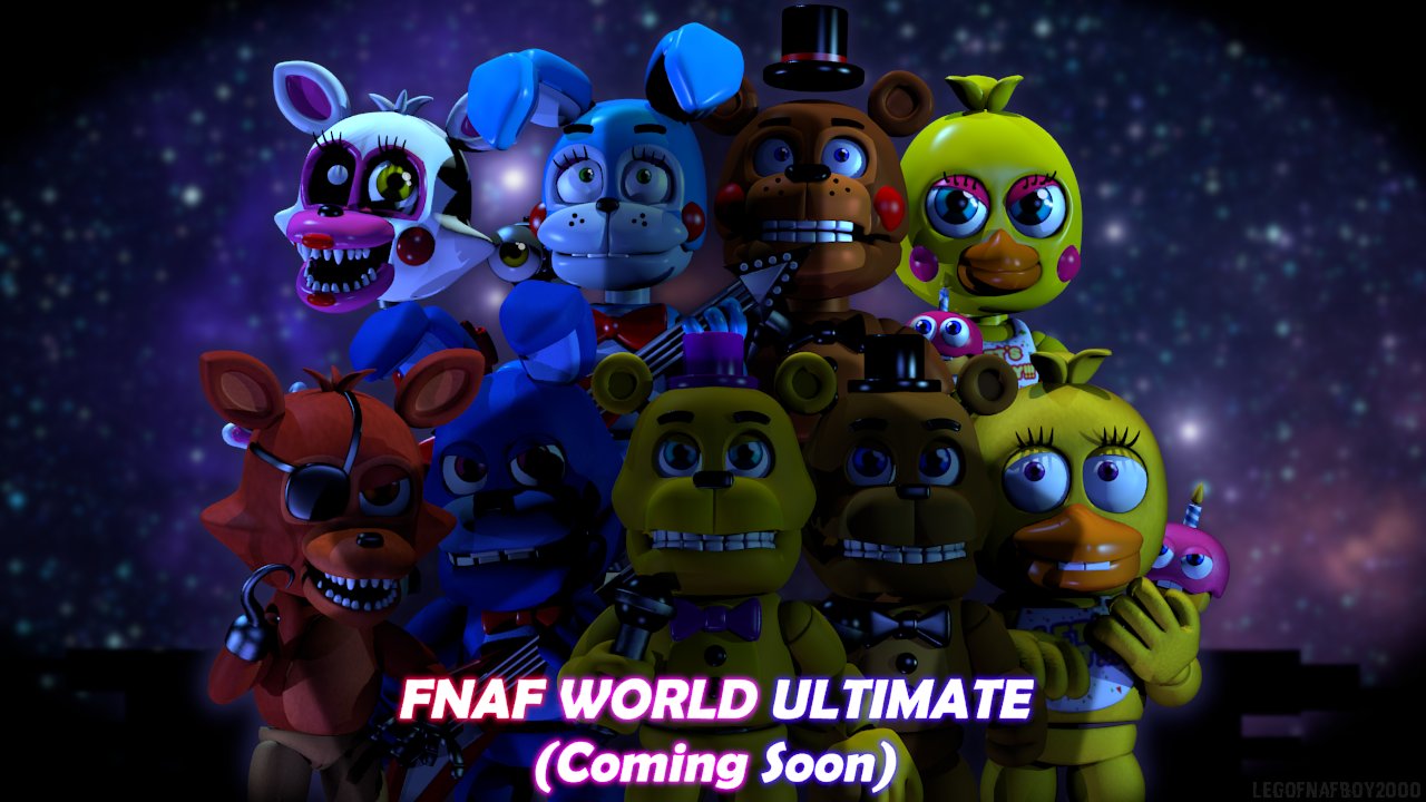 OLD) FNAF World Ultimate Thumbnail by Legofnafboy2000 on DeviantArt