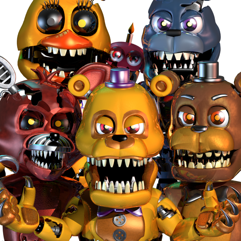 FNaF World by Gnomio