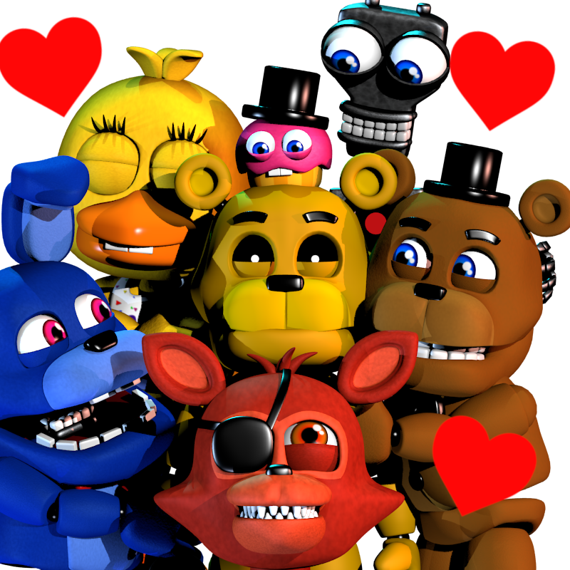 FNaF World random renders enjoy : r/fivenightsatfreddys