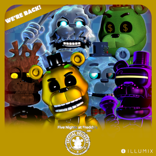 FNAF World Redesigned: Classic FNAF World Roster by Legofnafboy2000 on  DeviantArt