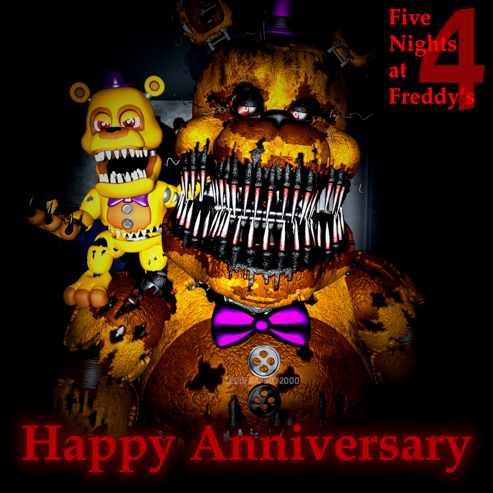 FNAF 4: Nightbear by Estevamgamer on DeviantArt