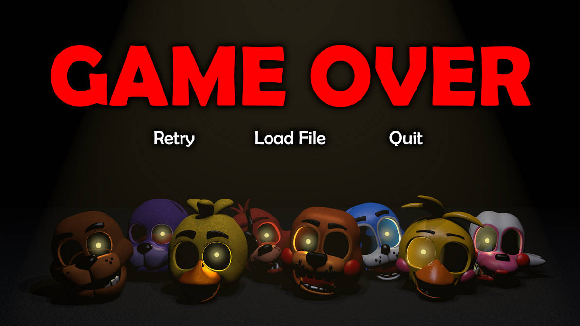 FNAF World Ultimate: Game Over Screen by Legofnafboy2000 on DeviantArt