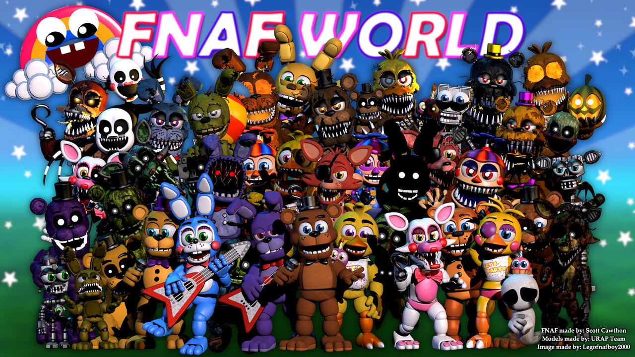 Fnaf World remaster or remake : r/fivenightsatfreddys