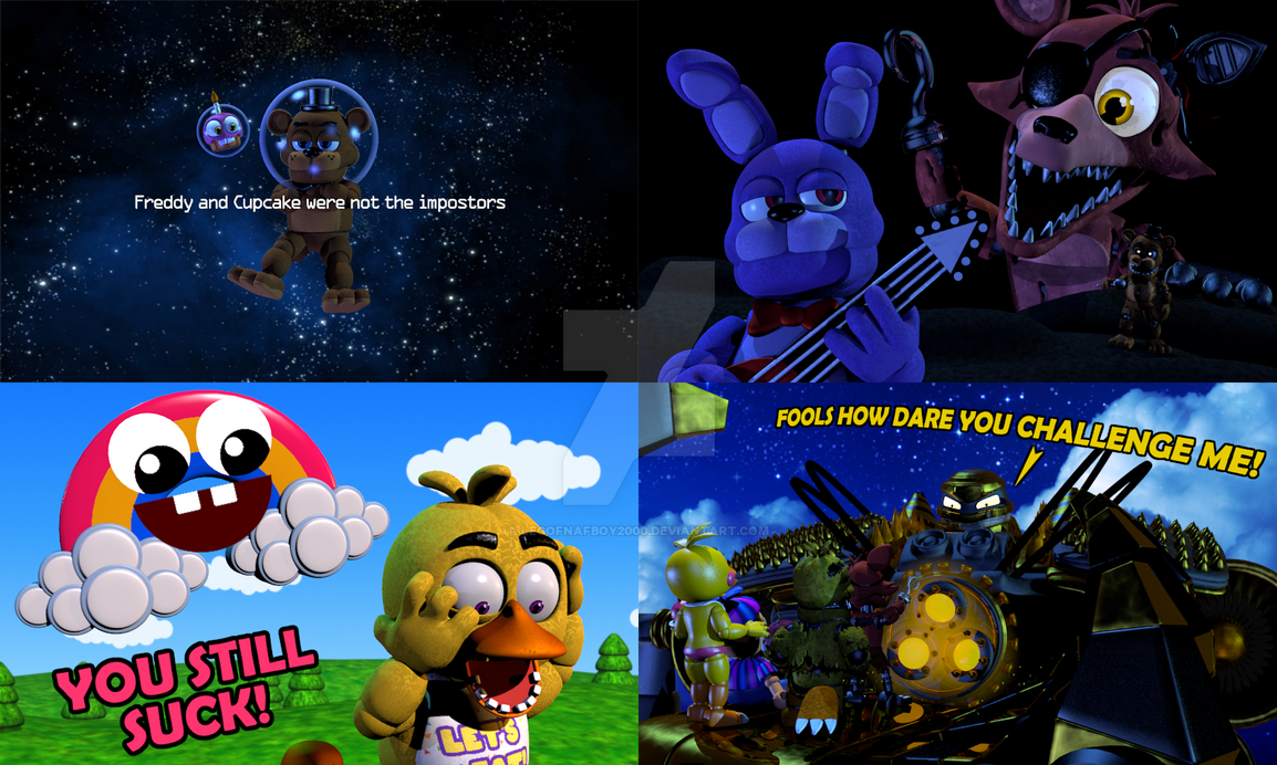 FNaF World [2] - The Cheezy Wheezies by MunchJrGames on Newgrounds
