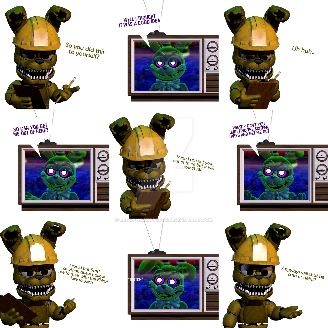 Fnaf world plush on sale