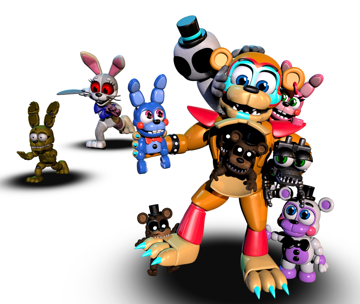 FNAF WORLD HD OUT NOW+MOBILE PORT/BIG UPDATE SOON! by beny2000 on DeviantArt