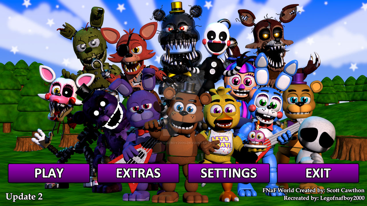 Fnaf World Ultimate NOW ITS ON 3K followers! by beny2000 on DeviantArt