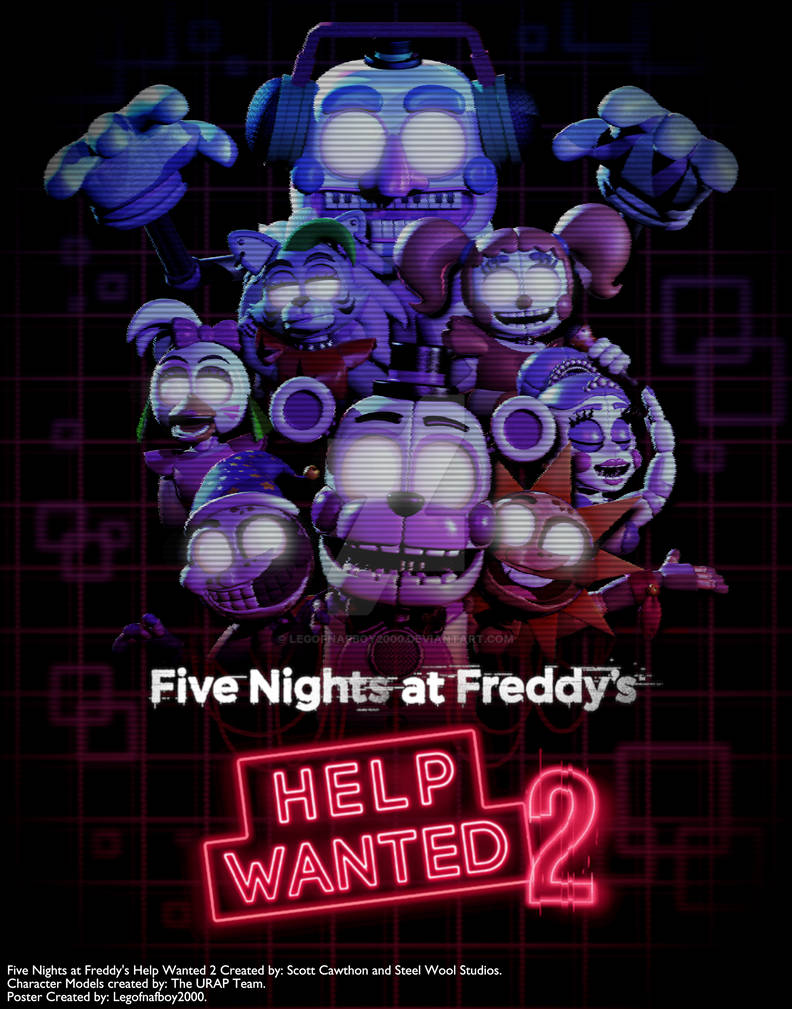 Five Nights At Freddy's Help Wanted Ending Five Nights at Freddy's Help Wanted 2 Poster by Legofnafboy2000 on