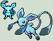 Glaceon/Mew for *Gecko-art