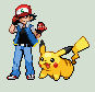 Ash and Pikachu for ~JessetheCpunk