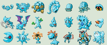 Pokemon Type Sprites