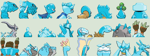 Pokemon Ultra Beast Sprites Gen 4 DS Style 80x80px by Prodigal96 on  DeviantArt