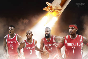 Houston Rockets lift off