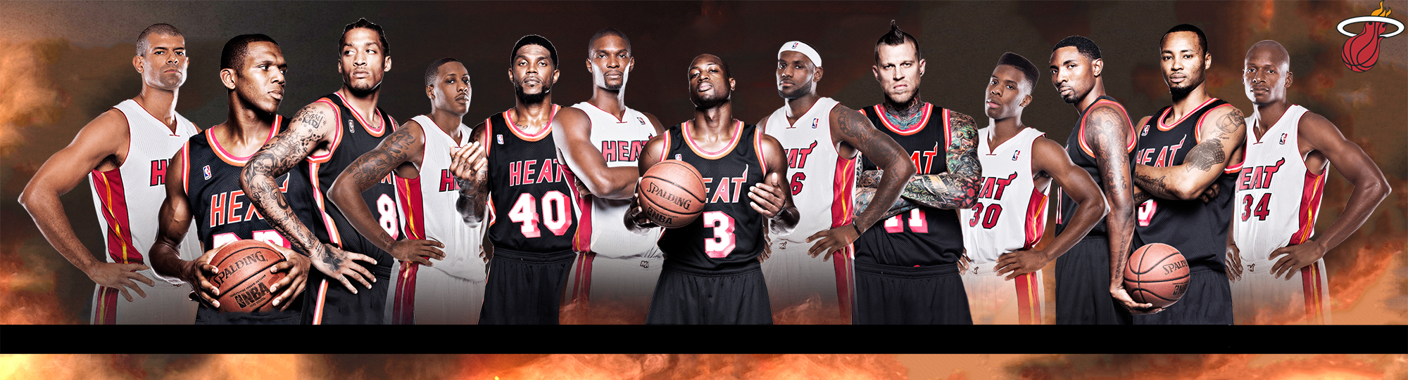 MIAMI HEAT 2012-13 Roster by carmelosidd on DeviantArt