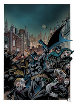 Batman page detail 3