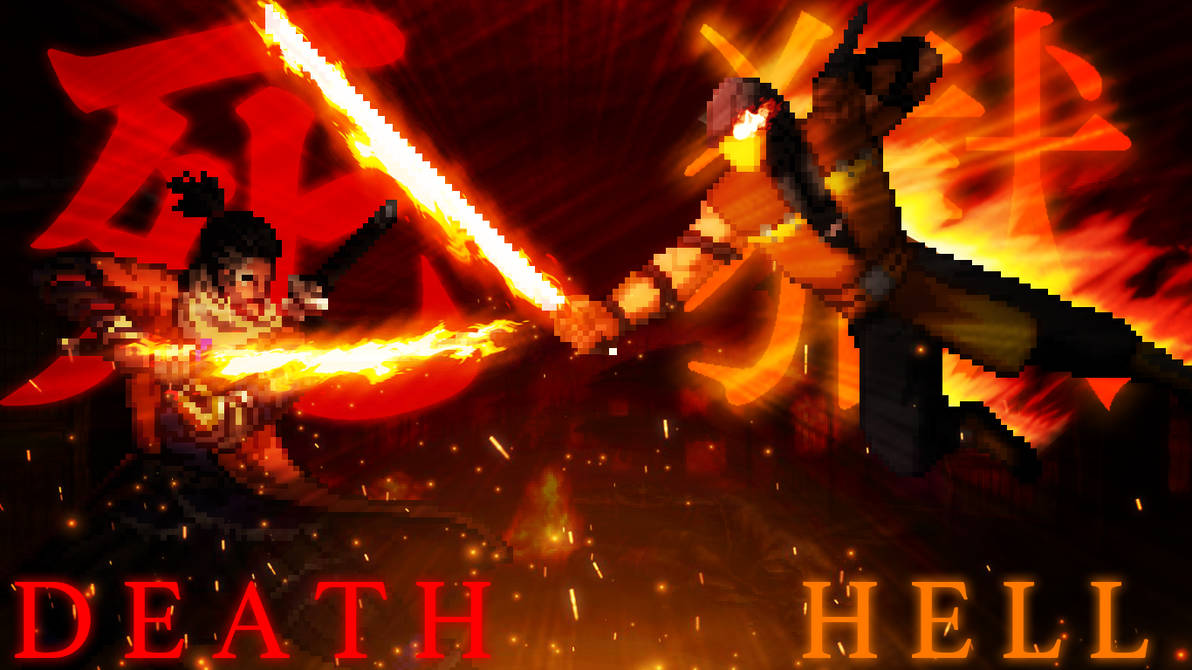 Scorpion vs Sekiro - Shadows Burn by Argenn on DeviantArt
