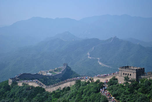 Great Wall of China at Badaling