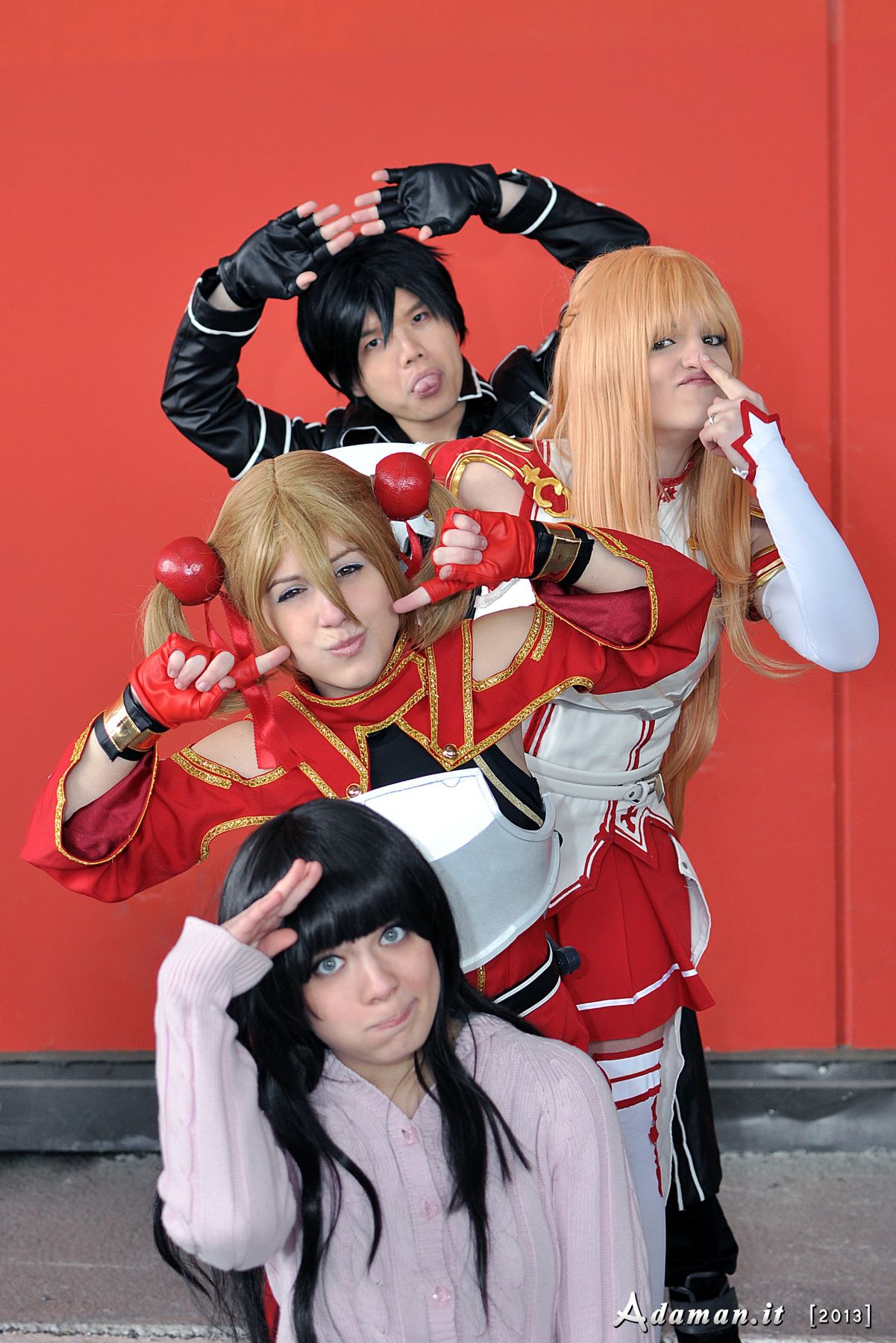 Sword Art Online Cosplay Group