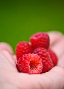 Raspberries...