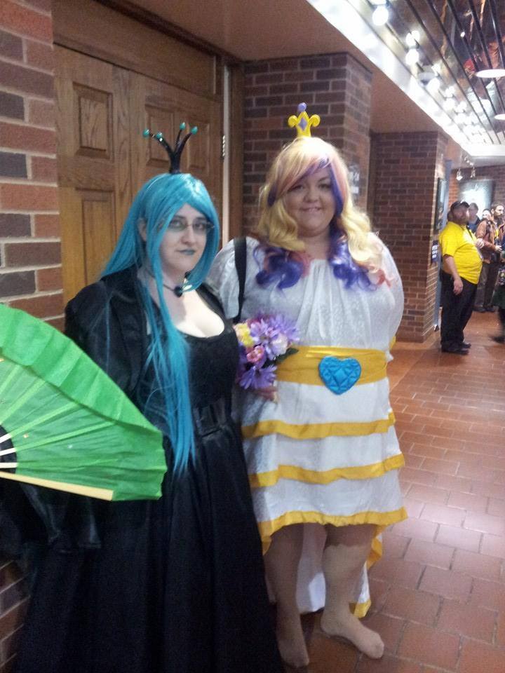 Queen Chrysalis and Princess Cadence