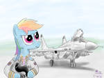 Rainbow Dash pilot by alexey29