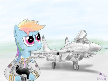 Rainbow Dash pilot