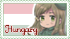 Hungary Pastel Stamp by Angelinia