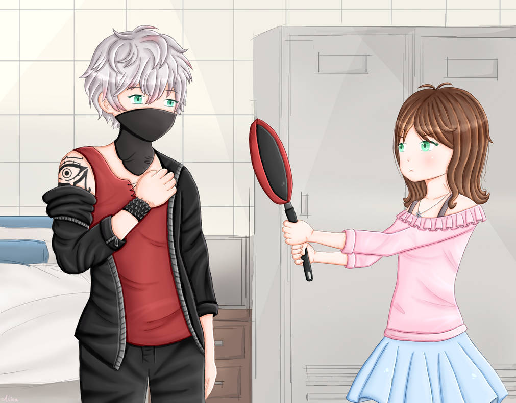 frying pan is best weapon by Angelinia on DeviantArt