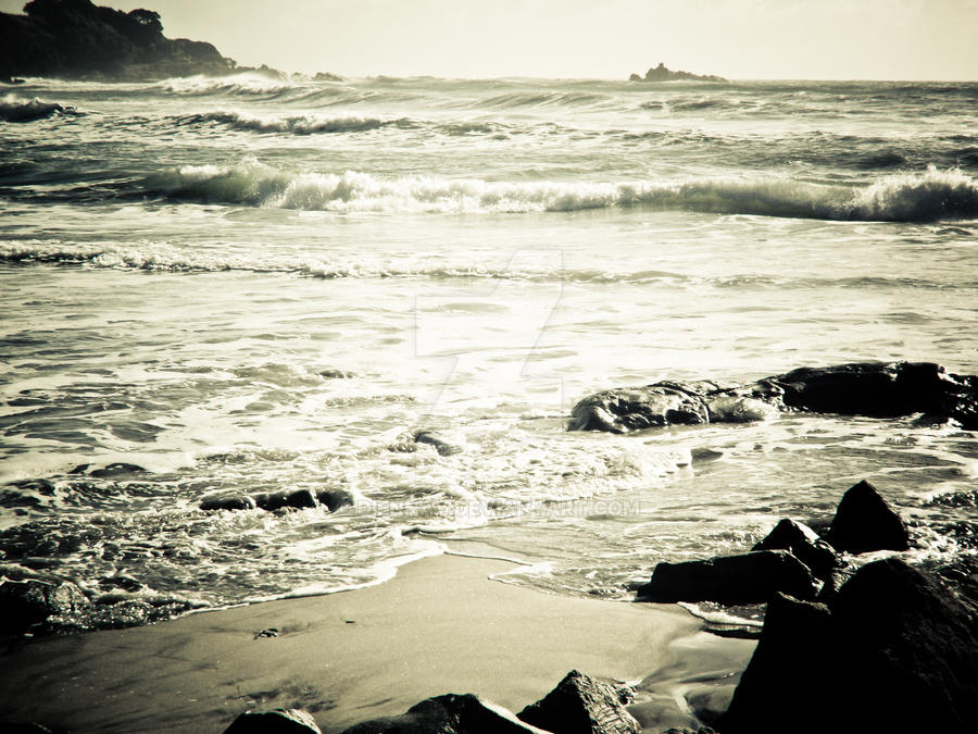 Sea Fade In The Sea in Fading Light 2 by Diennay on DeviantArt