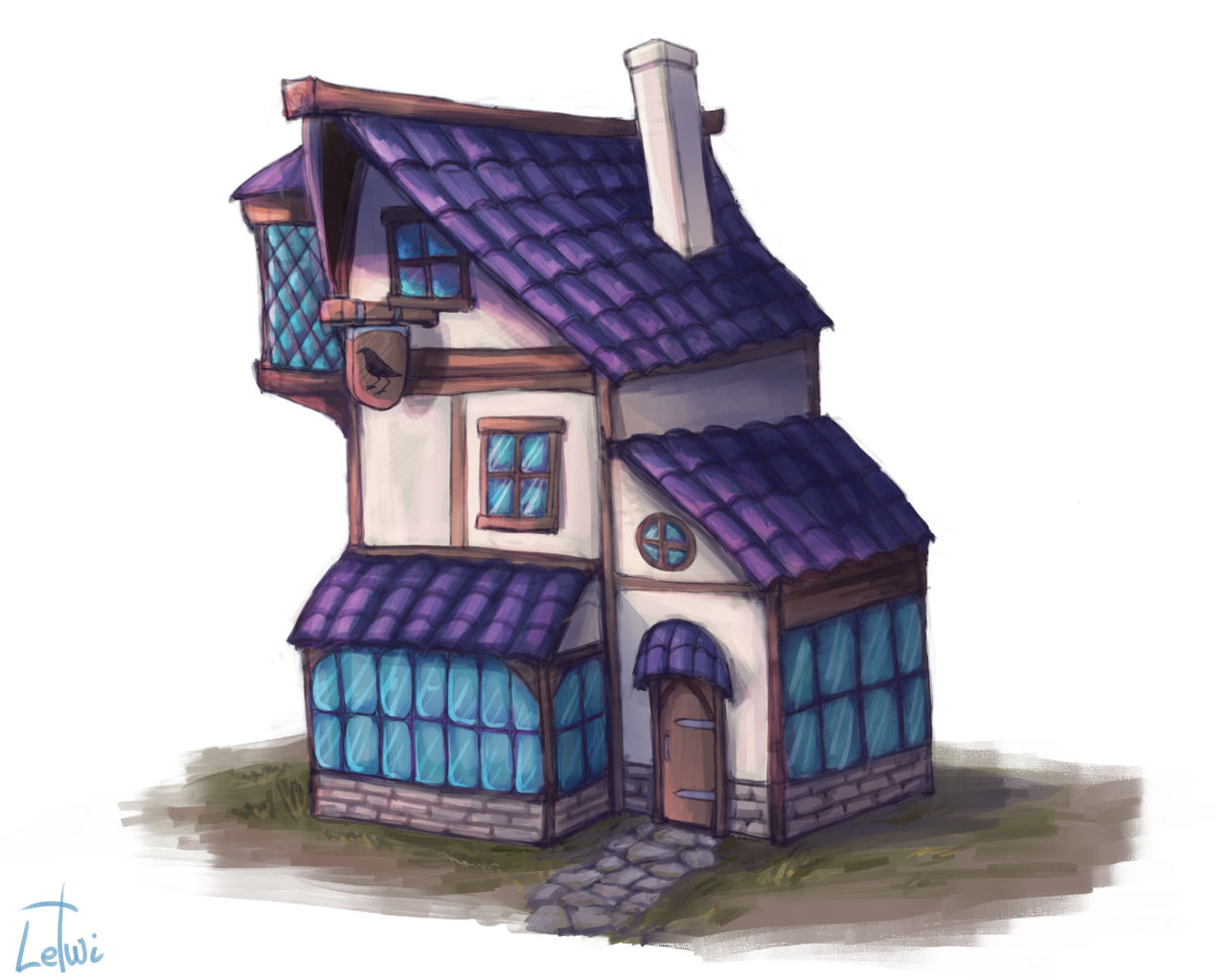 Deviantart Houses House by letwi on DeviantArt