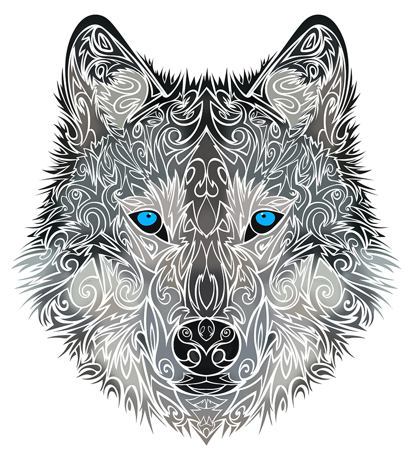 Tribal Wolf