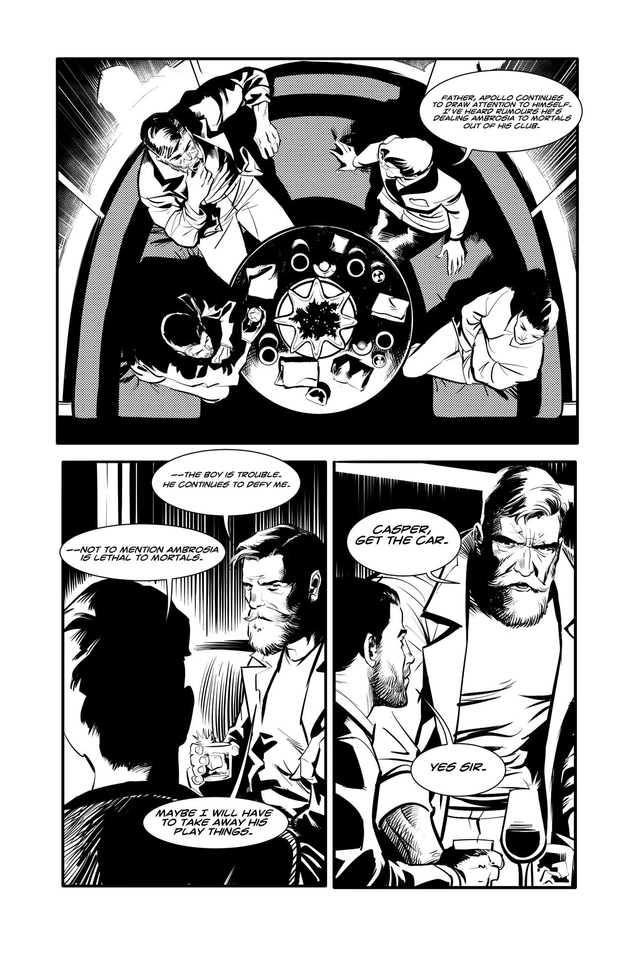 Hand Lettered Fallen FALLEN: First Lettered Page by HenryPonciano on DeviantArt