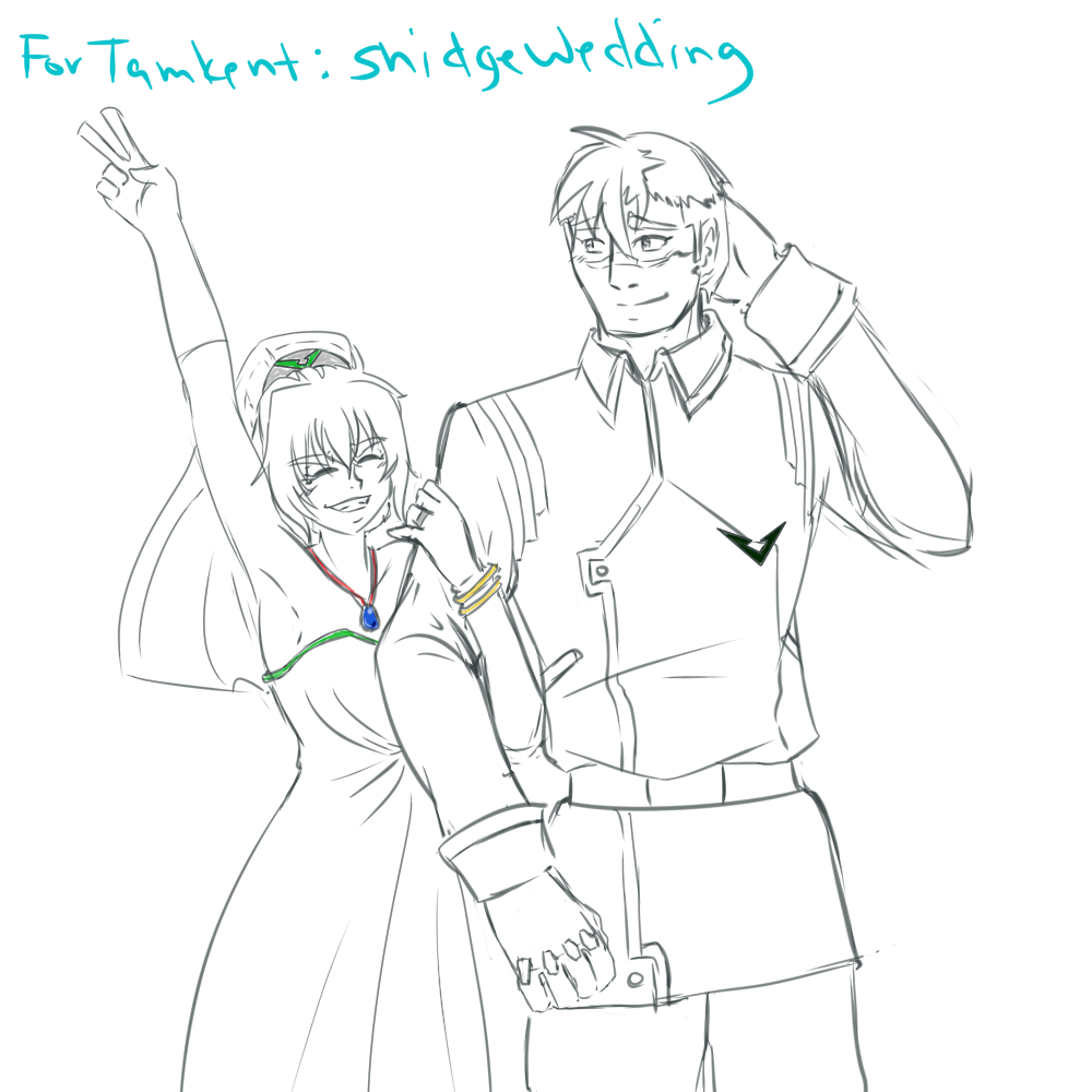 Voltron Shiro X Katie Pidge By Meistergao On Deviantart
