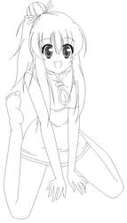 Chinese cutie -lineart-