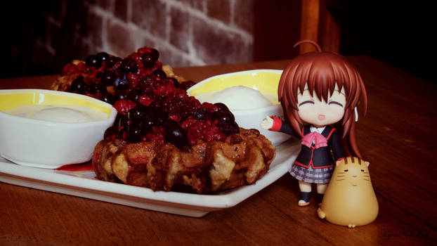 Mixed Berry Waffies With Rin Natsume xD