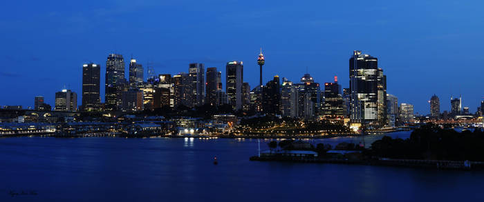 Cityscape At Sydney - Ultrawide Wallpaper