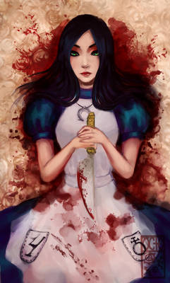 Alice: You can always paint the roses red