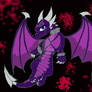 skylanders cynder (coloured)