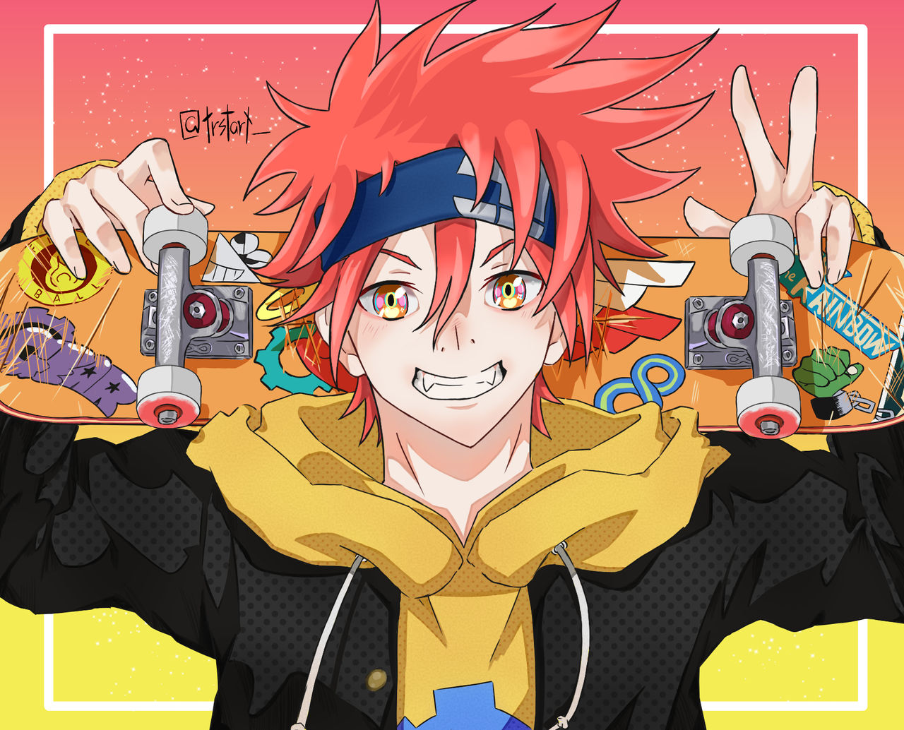 Reki Sk8 The Infinity by trstart on DeviantArt