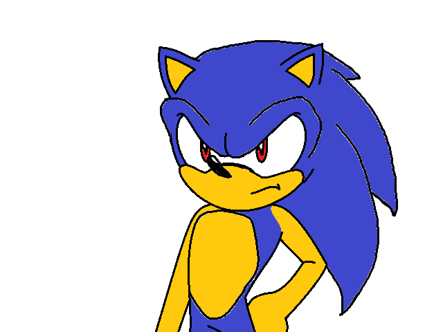 Sonic's  Changing stage-Before being a Bloodhog