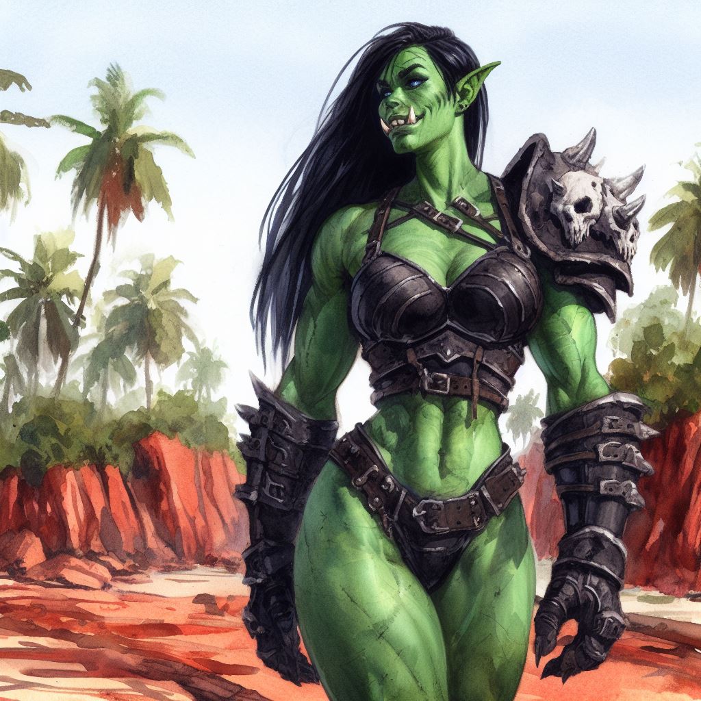 Female Orc 21 By ZulAmar On DeviantArt female-orc-21-by-zulamar-on-deviantart