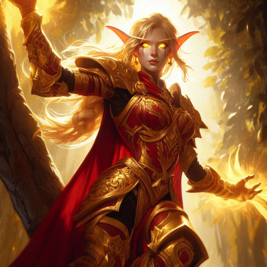 Blood Elf Paladin #22 by ZulAmar on DeviantArt
