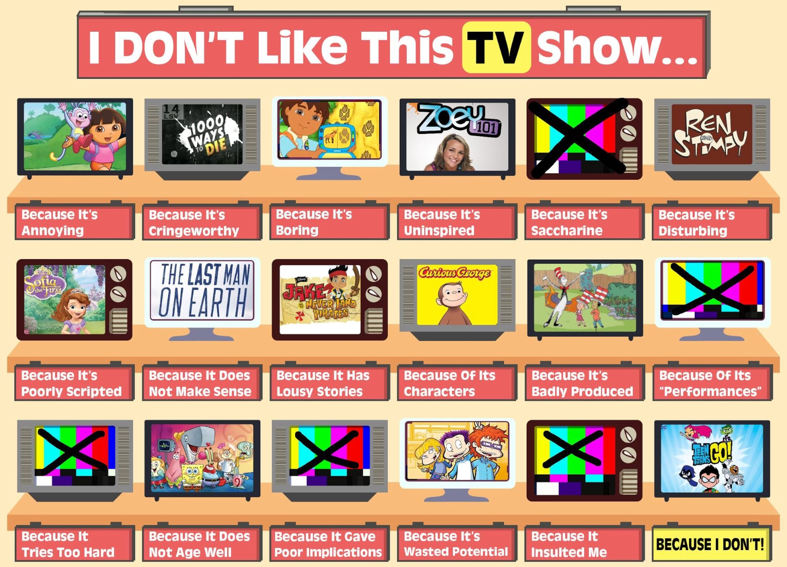 I Dont Like This Show by FaithyDash on DeviantArt