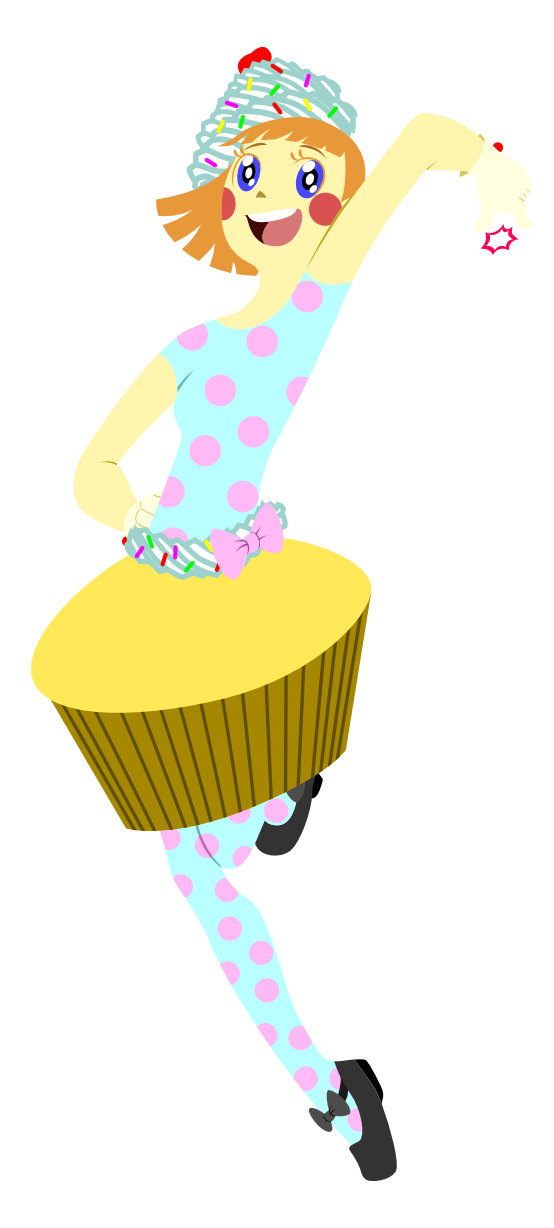 Henshin Cupcake