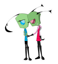 Invader Zim and Nae